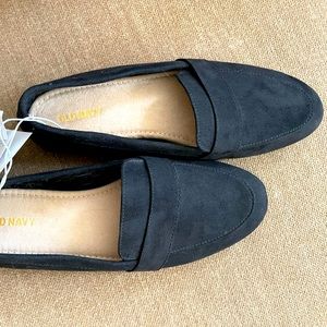 NWT Old Navy Faux Suede City Loafer size 7